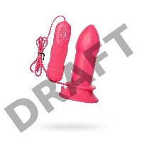 Анальная втулка TOYFA POPO Pleasure, TPR, розовая, 11,9 см