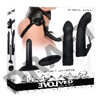 HEAVENLY HARNESS Набор страпонов с поясом, 2мя насадками, пультом ДУ