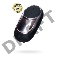 Вибромассажер Satisfyer Layon 2, Dark Desire, силикон, черный, 9,4 см.