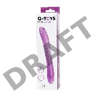 Двусторонний фаллоимитатор A-Toys by TOYFA Frica, TPE, фиолетовый, 23 см