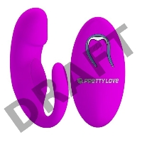 Baile PrettyLove Виброяйцо с пультом ДУ для пар с выделенной головкой