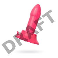 Анальная втулка TOYFA POPO Pleasure, TPE, розовая, 11,9 см