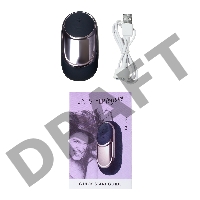 Вибромассажер Satisfyer Layon 2, Dark Desire, силикон, черный, 9,4 см.