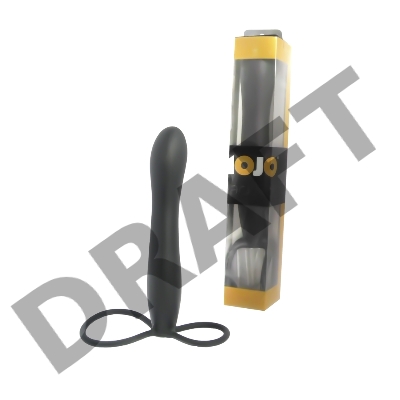 Фаллоимитатор - страпон Mojo Black Jack, силикон, старый артикул: F068B1F068B1