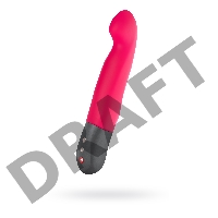 Пульсатор Fun Factory STRONIC G, силикон, розовый, 20,8 см