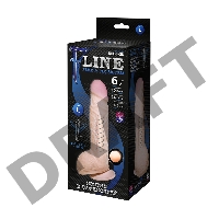 Фаллоимитатор неоскин на присоске FLEX & FIX SISTEM Lovetoy, TPR, телесный, 21 см