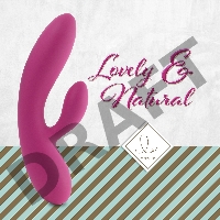 Розовый вибратор-кролик Lea Rabbit Vibrator - 20,2 см.