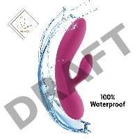 Розовый вибратор-кролик Lea Rabbit Vibrator - 20,2 см.