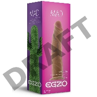 Реалистичный фаллоимитатор без мошонки Mad Cactus - 20,5 см.