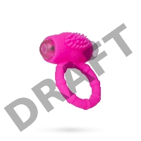Эрекционное кольцо на пенис TOYFA  A-Toys Nevy, силикон, розовый, Ø 2,5 см
