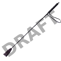 Стек Sitabella, кожа, черный, 70 см