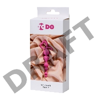 Анальная цепочка ToDo by Toyfa Sweety, силикон, розовый, 18,5 см, Ø 3,1 см