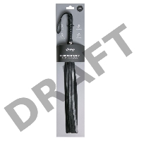 Черный флоггер Flogger Whip - 46 см.