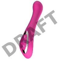 Вибратор Nalone Touch, силикон, розовый, 20 см