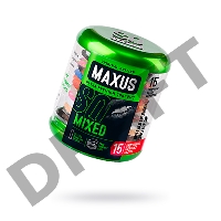 Презервативы MAXUS Mixed - 15 шт.
