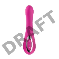 Вибратор Nalone Touch, силикон, розовый, 20 см