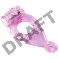 Виброкольцо TOYFA, TPE, розовый