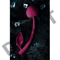 Вагинальный шарик JOS WILD CHERRY, силикон, бордовый, 13 см