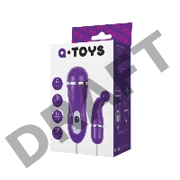 Виброяйцо TOYFA  A-toys Beany, ABS пластик, фиолетовый, 5,5 см