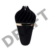 Вибромассажер Satisfyer layons Sweet Treat, силикон, черный, 10,4 см.