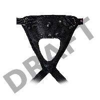 Страпон на креплении LoveToy с поясом Harness, реалистичный, neoskin, телесный, 16 см