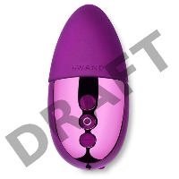 Фиолетовый утяжеленный премиум-вибратор Le Wand Point