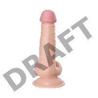 Фаллоимитатор TOYFA RealStick Nude реалистичный, телесный, 15,5  см