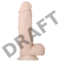 Evolved REAL SUPPLE POSEABLE GIRTHY Фаллоимитатор гибкий 21,5см
