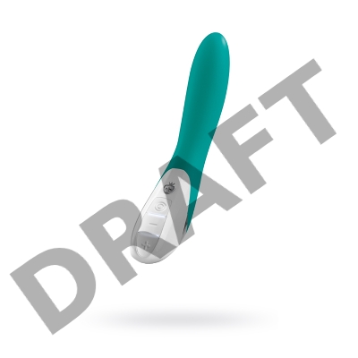 Вибратор Mystim Elegant Eric силиконовый, зеленый, 27 см