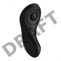 Вибромассажер Satisfyer LITTLE SECRET, силикон, чёрный, 8 см