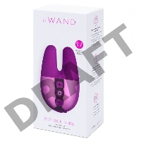 Фиолетовый вибратор с ушками Le Wand Double Vibe