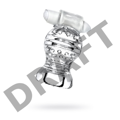 Мастурбатор нереалистичный Lingam by TOYFA  Shakti, TPE, прозрачный, 9 см